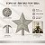 Topo de Árvore Ponteira - Estrela Glitter - Prata - 20cm - 1 unidade - Rizzo - Imagem 5