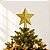 Topo de Árvore Ponteira - Estrela Glitter - Dourada - 20cm - 1 unidade - Rizzo - Imagem 4
