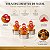 Vela Decorativa de Natal - Biscoito Gingerbread - 5cm - 3 unidades - Rizzo - Imagem 5