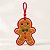Enfeite de Natal em Feltro - Biscoito - 12cm - 1 unidade - Rizzo - Imagem 1