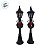 Kit Decorativo de Natal - Mini Figuras - 8 unidades - Rizzo - Imagem 2