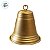 Enfeite para Pendurar de Natal - Sino Dourado - 14cm - 1 unidade - Rizzo - Imagem 2