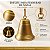 Enfeite para Pendurar de Natal - Sino Dourado - 14cm - 1 unidade - Rizzo - Imagem 4