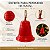 Enfeite para Pendurar de Natal - Sino Vermelho - 14cm - 1 unidade - Rizzo - Imagem 4