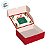 Caixa para 4 Doces - Natal Afetivo - Vermelho - 8x8x4cm - 10 unidades - Cromus - Rizzo - Imagem 3