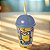 Copo com Tampa e Canudo - Minions - Mod. 3 - 280ml - 1 unidade - Plasútil - Rizzo - Imagem 1