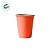 Copo de Papel - Coral Liso - 270ml - 10 unidades - Rizzo - Imagem 3