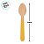 Colher de Madeira - Base Amarela - 14cm - 10 unidades - Rizzo - Imagem 3