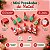 Mini Prendedor de Natal - Papai Noel e Árvores de Natal - 3,5x1cm - 10 unidades - Rizzo - Imagem 2