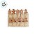 Mini Prendedor de Natal - Elementos Natalinos em Madeira - 3,5x1cm - 10 unidades - Rizzo - Imagem 3