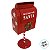 Enfeite Decorativo de Natal - Caixa de Correio Vermelha - 20x44x15cm - 1 unidade - Cromus - Rizzo - Imagem 3
