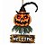 Enfeite para Porta Halloween com Luz - Abóbora Welcome - 43cm  - 1 unidade - Cromus - Rizzo - Imagem 3