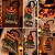 Enfeite para Porta Halloween com Luz - Abóbora Welcome - 43cm  - 1 unidade - Cromus - Rizzo - Imagem 4