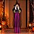 Enfeite Decorativo de Halloween com Som, Luz e Movimento - Bruxa Samira - 1,15m - 1 unidade - Cromus - Rizzo - Imagem 1