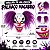 Máscara de Halloween - Palhaço Macabro - 22x16x26cm - 1 unidade - Cromus - Rizzo - Imagem 2