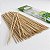 Espeto de Bambu - 25cm - 50 unidades - Theoto - Rizzo - Imagem 1