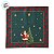 Guardanapo de Tecido de Natal - Noel e Árvore - 40cm - 1 unidade - Rizzo - Imagem 2