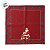 Guardanapo de Tecido de Natal - Papai Noel - Vermelho - 40cm - 1 unidade - Rizzo - Imagem 2