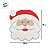 Guardanapo De Papel Natalino - Papai Noel Sorrindo - 32cm - 10 unidades - Rizzo - Imagem 3