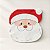 Guardanapo De Papel Natalino - Papai Noel Feliz - 32cm - 10 unidades - Rizzo - Imagem 1