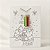 Sacola de Papel de Natal para Colorir com Canetinhas - Feliz Natal - 24x31x12cm - 1 unidade - Rizzo - Imagem 1