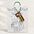 Sacola de Papel de Natal para Colorir com Canetinhas - Realizações - 24x31x12cm - 1 unidade - Rizzo - Imagem 1