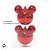 Bola de Natal - Mickey - Açucarada Vermelho - 10cm - Disney Original - 2 unidades - Cromus - Rizzo - Imagem 2