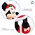 Pelúcia Minnie Mouse de Natal - Verde e Vermelha - 30cm - Disney Original - 1 unidade - Cromus - Rizzo - Imagem 5
