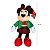 Pelúcia Minnie Mouse de Natal - Verde e Vermelho Xadrez - 35cm - Disney Original - 1 unidade - Cromus - Rizzo - Imagem 4