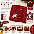 Guardanapo de Tecido de Natal - Papai Noel com Presentes - Vermelho - 40cm - 1 unidade - Rizzo - Imagem 2