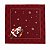 Guardanapo de Tecido de Natal - Papai Noel com Presentes - Vermelho - 40cm - 1 unidade - Rizzo - Imagem 3
