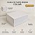 Caixa de Papel Rígido Retangular com Imã  - Branco -  P 19x21x9cm - 1 unidade - Cromus - Rizzo - Imagem 5
