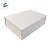 Caixa de Papel Rígido Retangular com Imã  - Branco - G 22x30x9,3cm - 1 unidade - Cromus - Rizzo - Imagem 2