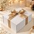 Caixa de Papel Rígido Retangular com Imã - Branco - GG 26x34x13cm - 1 unidade - Cromus - Rizzo - Imagem 4