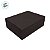 Caixa de Papel Rígido Retangular com Imã - Preto - M 19x26x9cm - 1 unidade - Cromus - Rizzo - Imagem 2