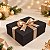 Caixa de Papel Rígido Retangular com Imã - Preto - M 19x26x9cm - 1 unidade - Cromus - Rizzo - Imagem 4