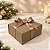 Caixa de Papel Rígido Retangular com Imã - Kraft -  P 19x21x9cm - 1 unidade - Cromus - Rizzo - Imagem 4