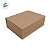 Caixa de Papel Rígido Retangular com Imã - Kraft - M 19x26x9cm - 1 unidade - Cromus - Rizzo - Imagem 2