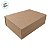 Caixa de Papel Rígido Retangular com Imã - Kraft - G 22x30x9,3cm - 1 unidade - Cromus - Rizzo - Imagem 2
