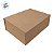 Caixa de Papel Rígido Retangular com Imã - Kraft - GG 26x34x13cm - 1 unidade - Cromus - Rizzo - Imagem 2