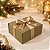 Caixa de Papel Rígido Retangular com Imã - Ouro Fosco -  P 19x21x9cm - 1 unidade - Cromus - Rizzo - Imagem 4