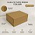 Caixa de Papel Rígido Retangular com Imã - Ouro Fosco -  P 19x21x9cm - 1 unidade - Cromus - Rizzo - Imagem 5