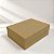 Caixa de Papel Rígido Retangular com Imã - Ouro Fosco - M 19x26x9cm - 1 unidade - Cromus - Rizzo - Imagem 1