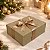 Caixa de Papel Rígido Retangular com Imã - Ouro Fosco - M 19x26x9cm - 1 unidade - Cromus - Rizzo - Imagem 4