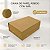 Caixa de Papel Rígido Retangular com Imã - Ouro Fosco - M 19x26x9cm - 1 unidade - Cromus - Rizzo - Imagem 5