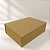 Caixa de Papel Rígido Retangular com Imã - Ouro Fosco - G 22x30x9,3cm - 1 unidade - Cromus - Rizzo - Imagem 1