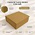Caixa de Papel Rígido Retangular com Imã - Ouro Fosco - GG 26x34x13cm - 1 unidade - Cromus - Rizzo - Imagem 5