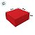 Caixa de Papel Rígido Retangular com Imã - Vermelho -  P 19x21x9cm - 1 unidade - Cromus - Rizzo - Imagem 3