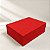 Caixa de Papel Rígido Retangular com Imã - Vermelho - M 19x26x9cm - 1 unidade - Cromus - Rizzo - Imagem 1