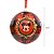 Bola de Natal - Mickey Mouse - Xadrez Vermelho - 15cm - Disney Original - 1 unidade - Cromus - Rizzo - Imagem 3